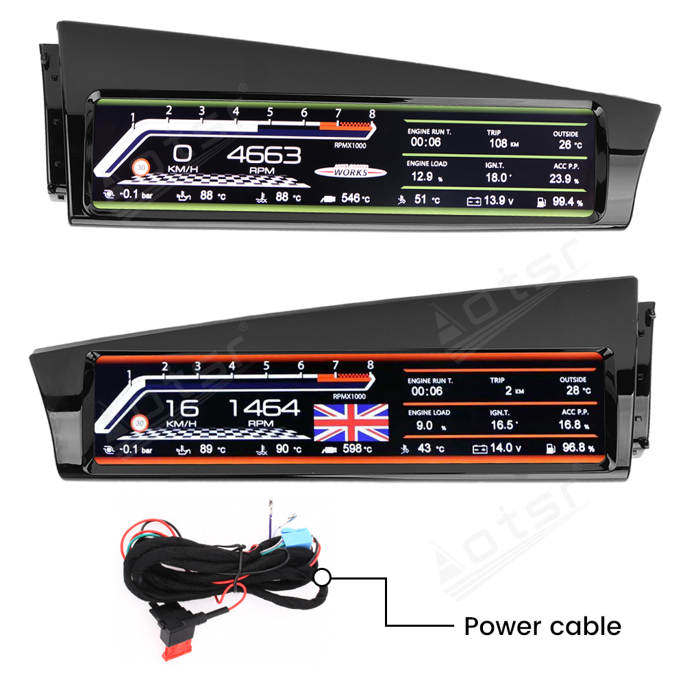 Co-pilot Digital cluster BMW MINI F55 F56 F57 2015-2020 Dedicated Car LCD Unit HD screen