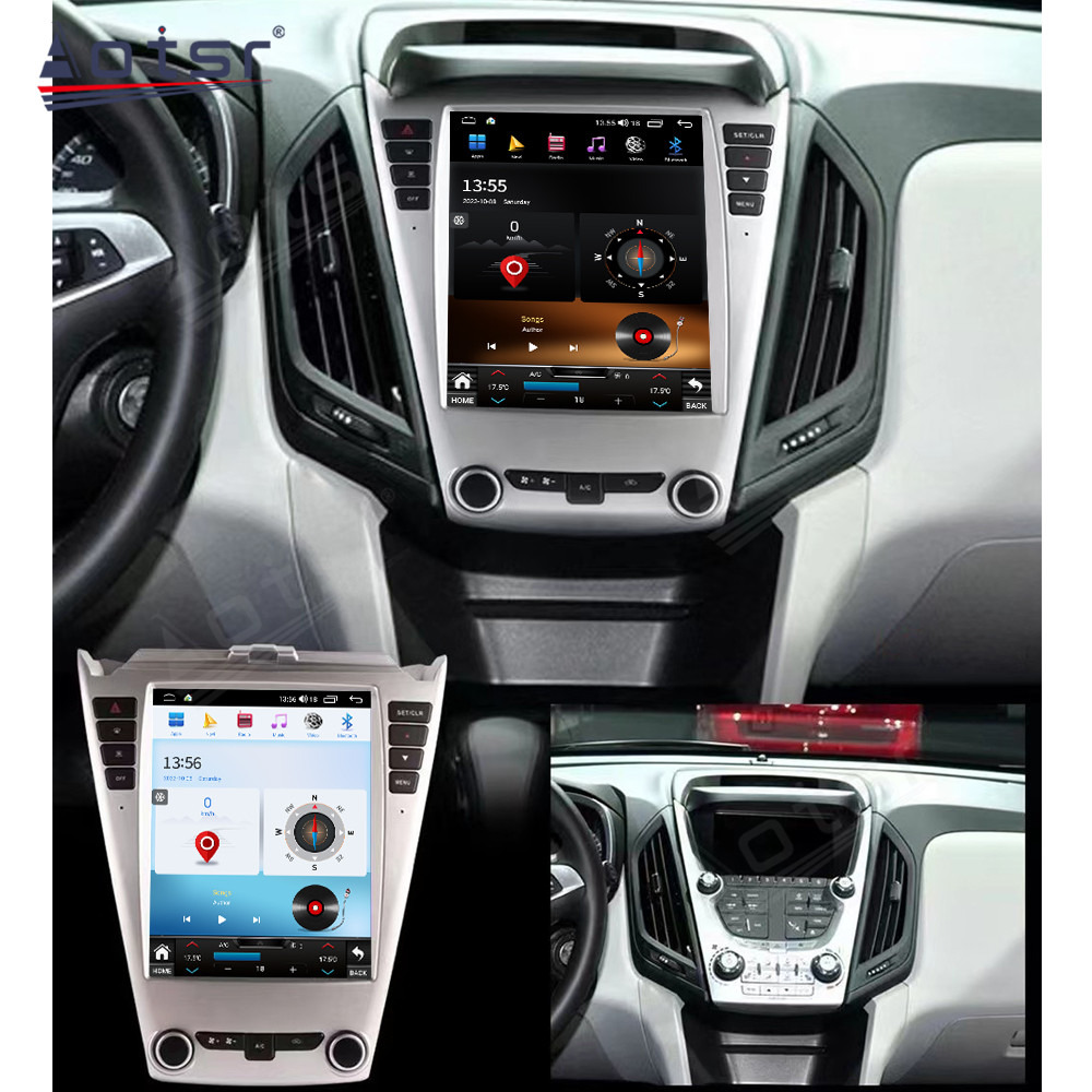 Aotsr 9.7 inch  Chevrolet Equinox 2010-2017 Tesla style screen Car Radio Multimedia Android player