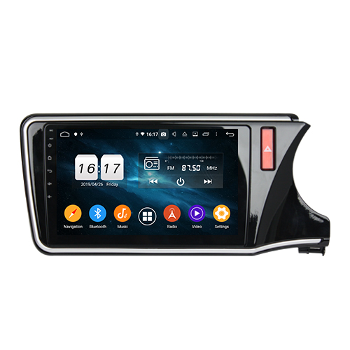 Android 14 For Honda City Car Radio Wireless Carplay Auto Player 2din Video AHD Multimedia Stereo DVD Player