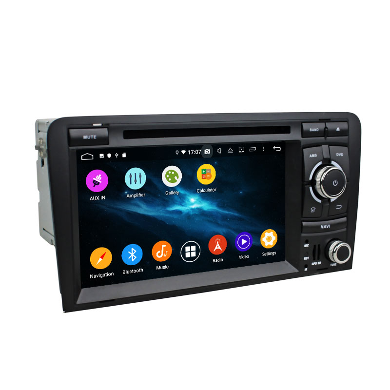 Android 14 For Audi A3 2003-2013 Car Radio Wireless Carplay Auto Player 2din Video AHD Multimedia Stereo DVD Player