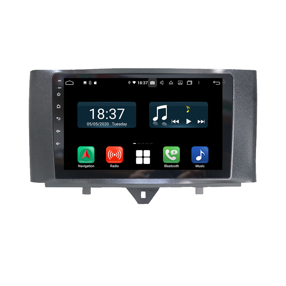 Android 14 For Mercedes Benz Smart 2011-2015 Car Radio Wireless Carplay Auto Player 2din Video AHD Multimedia Stereo DVD Player