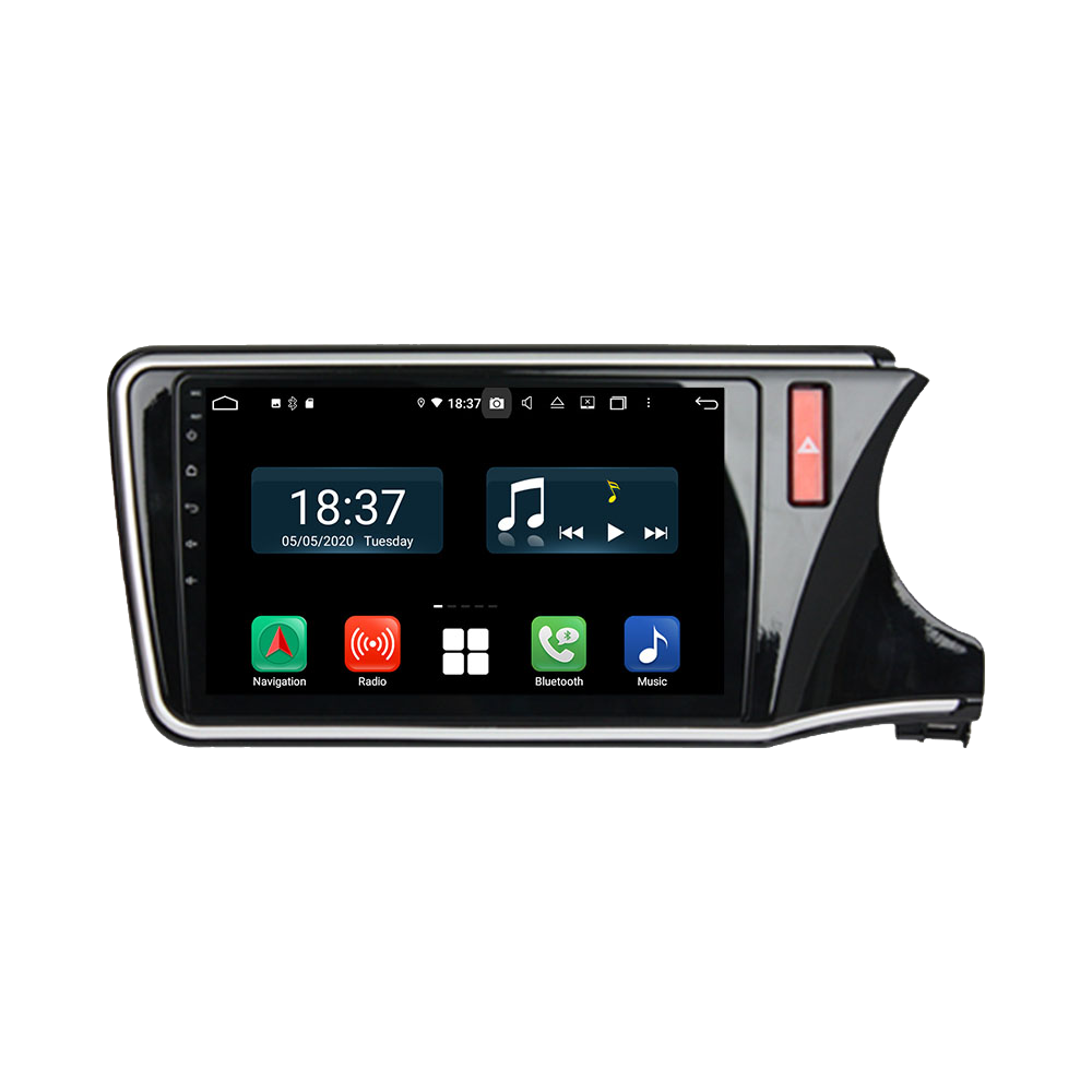 Android 14 For Honda City Car Radio Wireless Carplay Auto Player 2din Video AHD Multimedia Stereo DVD Player