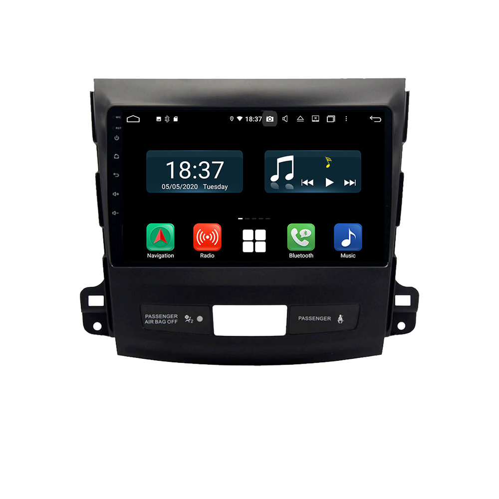 Android 14 For MITSUBISHI OUTLANDET 2006-2012  Car Radio Wireless Carplay Auto Player 2din Video AHD Multimedia Stereo DVD Player