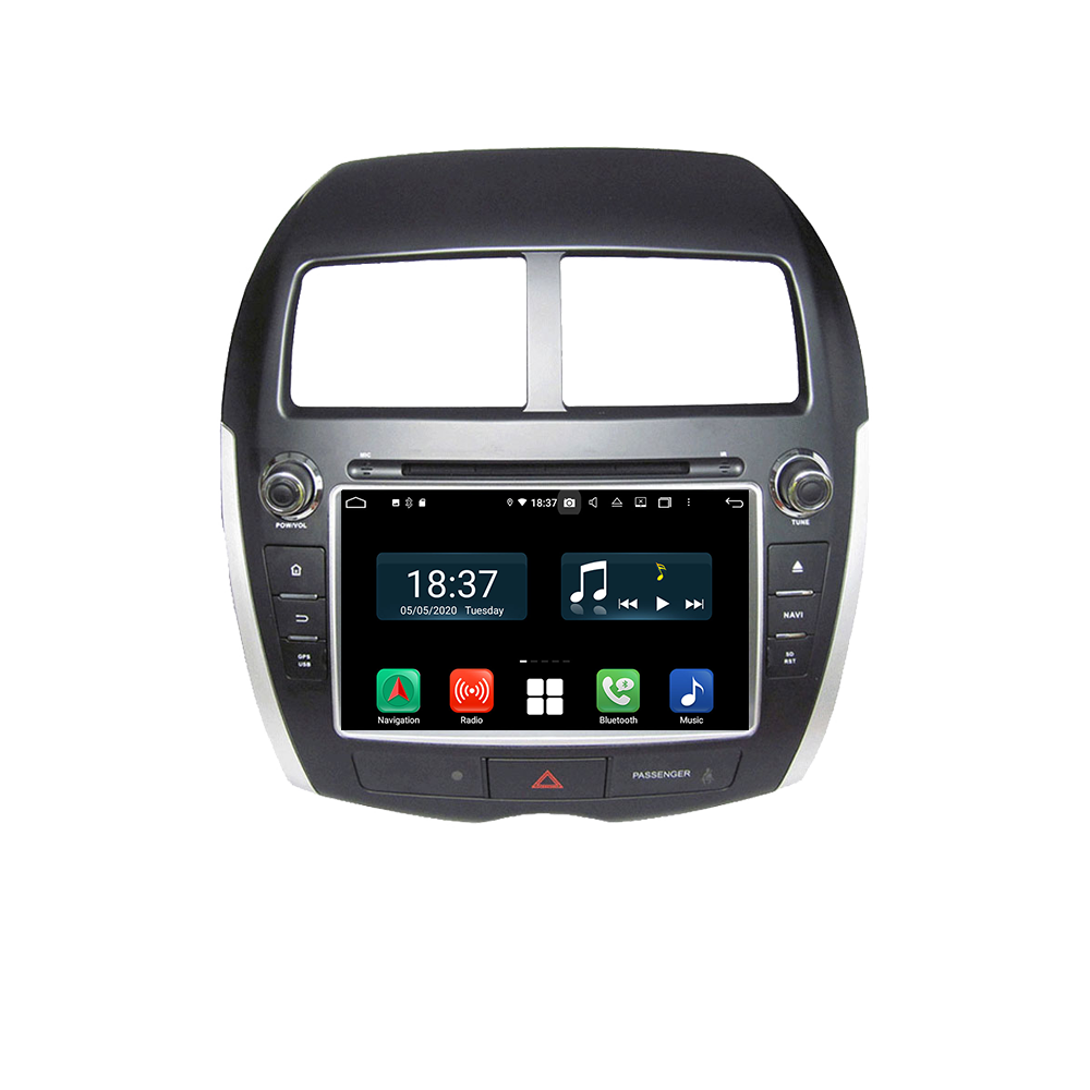 Android 14 For MITSUBISHI ASX 2010-2012  Car Radio Wireless Carplay Auto Player 2din Video AHD Multimedia Stereo DVD Player