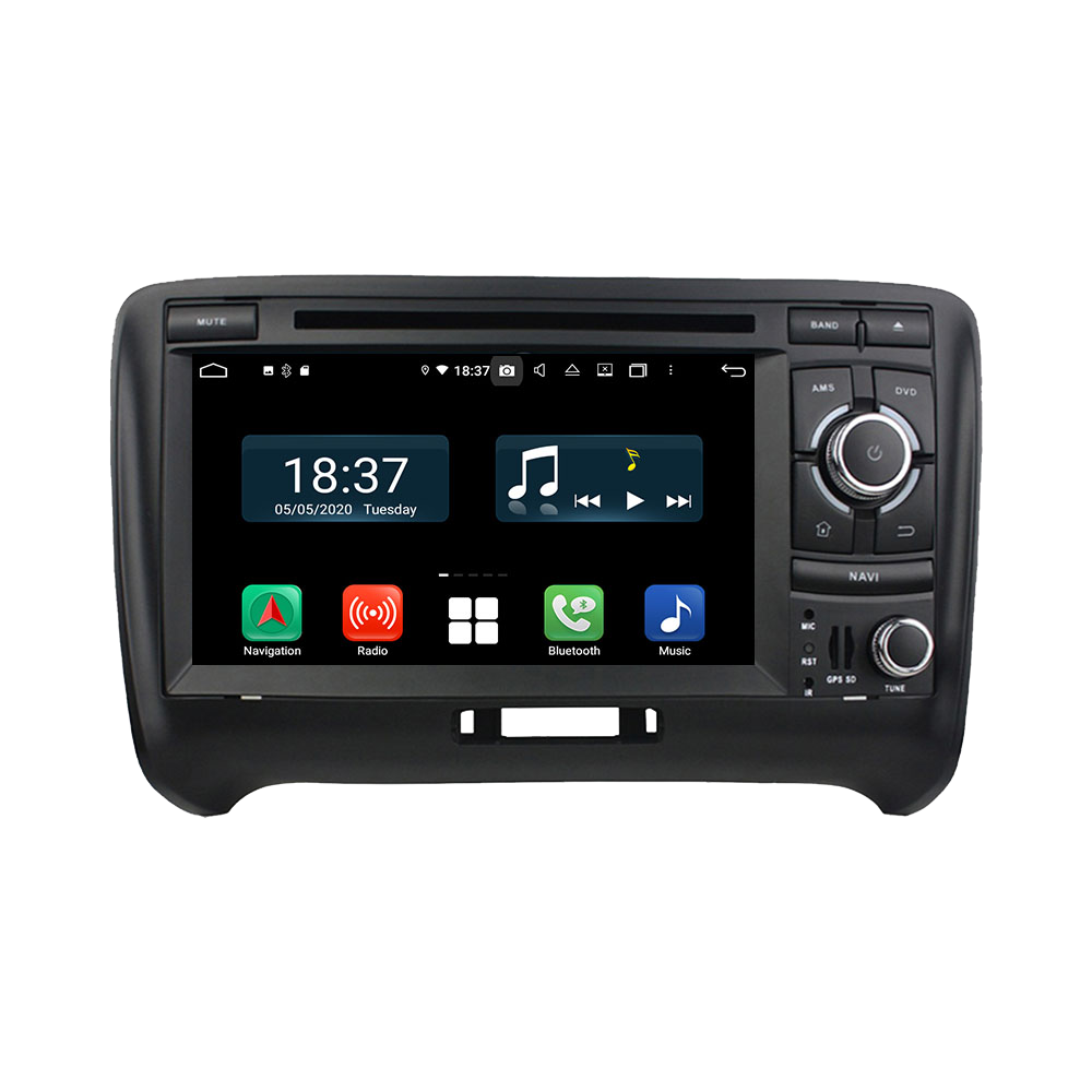 Android 14 For Audi TT 2006-2013 Car Radio Wireless Carplay Auto Player 2din Video AHD Multimedia Stereo DVD Player
