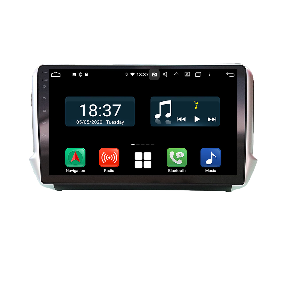 [Copy]Android 14 For PG 208  2008  2015-2020  Car Radio Wireless Carplay Auto Player 2din Video AHD Multimedia Stereo DVD Player