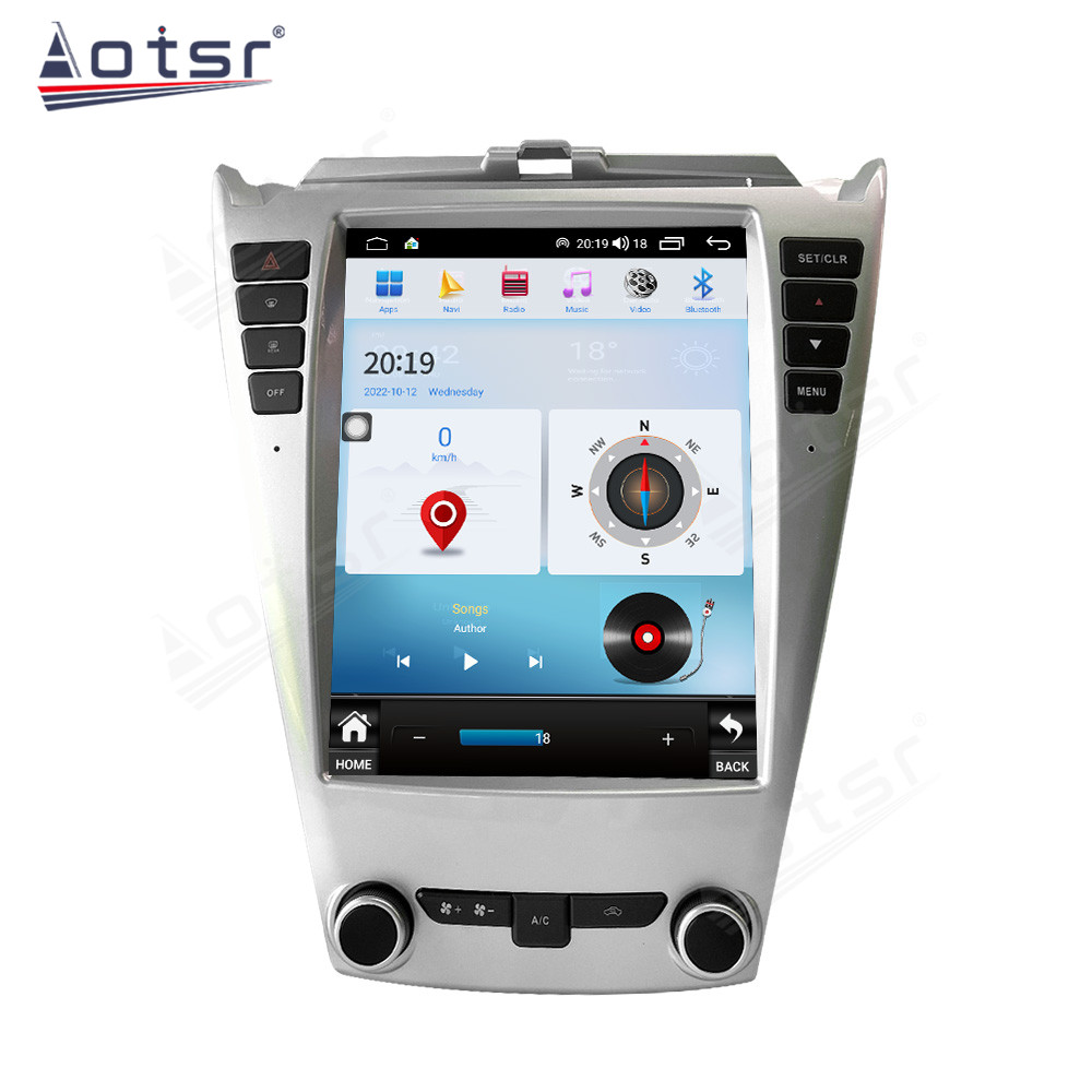Aotsr 9.7 inch  Chevrolet Equinox 2010-2017 Tesla style screen Car Radio Multimedia Android player