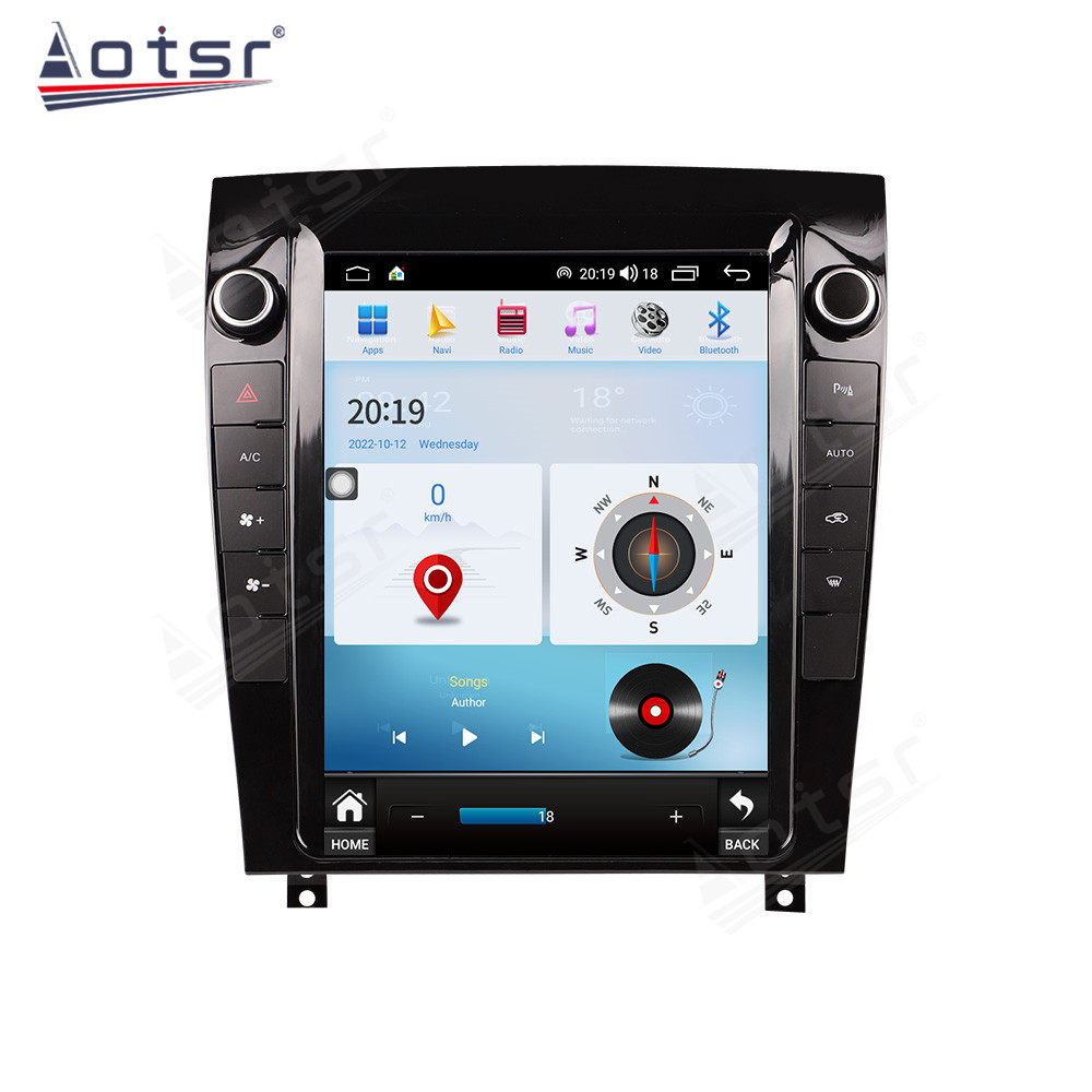 Android 12 Tesla Screen For Jaguar F - TYPE 2013-2020 Car GPS Navigation Radio Carplay Tape Recorder Multimedia DVD Video Player Stereo Unit HD