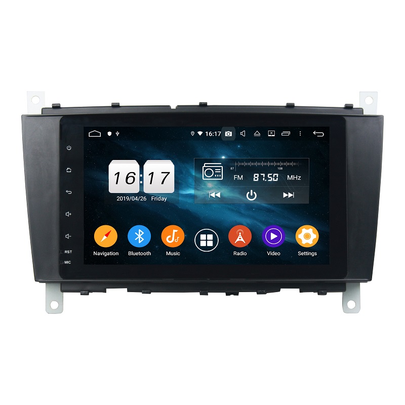 Android 14 For Mercedes Benz C Class Car Radio Wireless Carplay Auto Player 2din Video AHD Multimedia Stereo DVD Player
