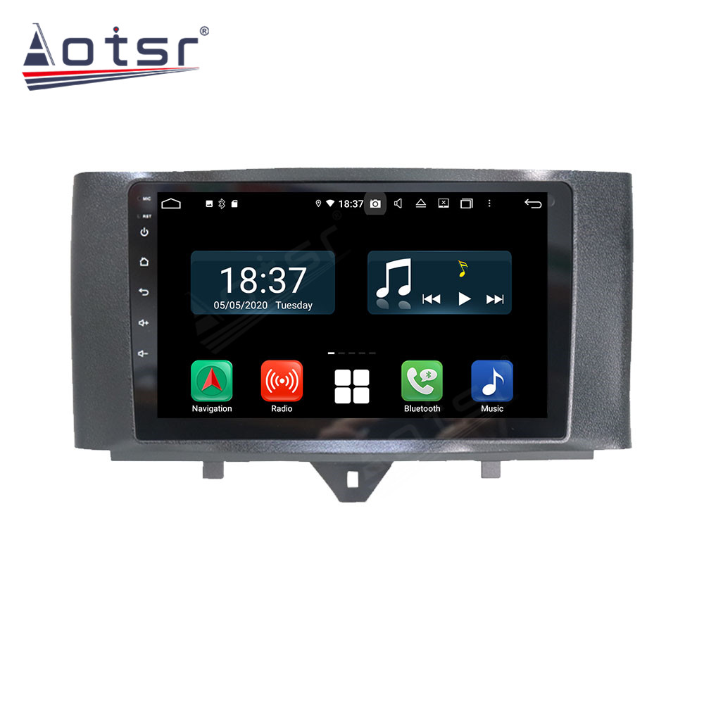 Android 14 For Mercedes Benz Smart 2011-2015 Car Radio Wireless Carplay Auto Player 2din Video AHD Multimedia Stereo DVD Player