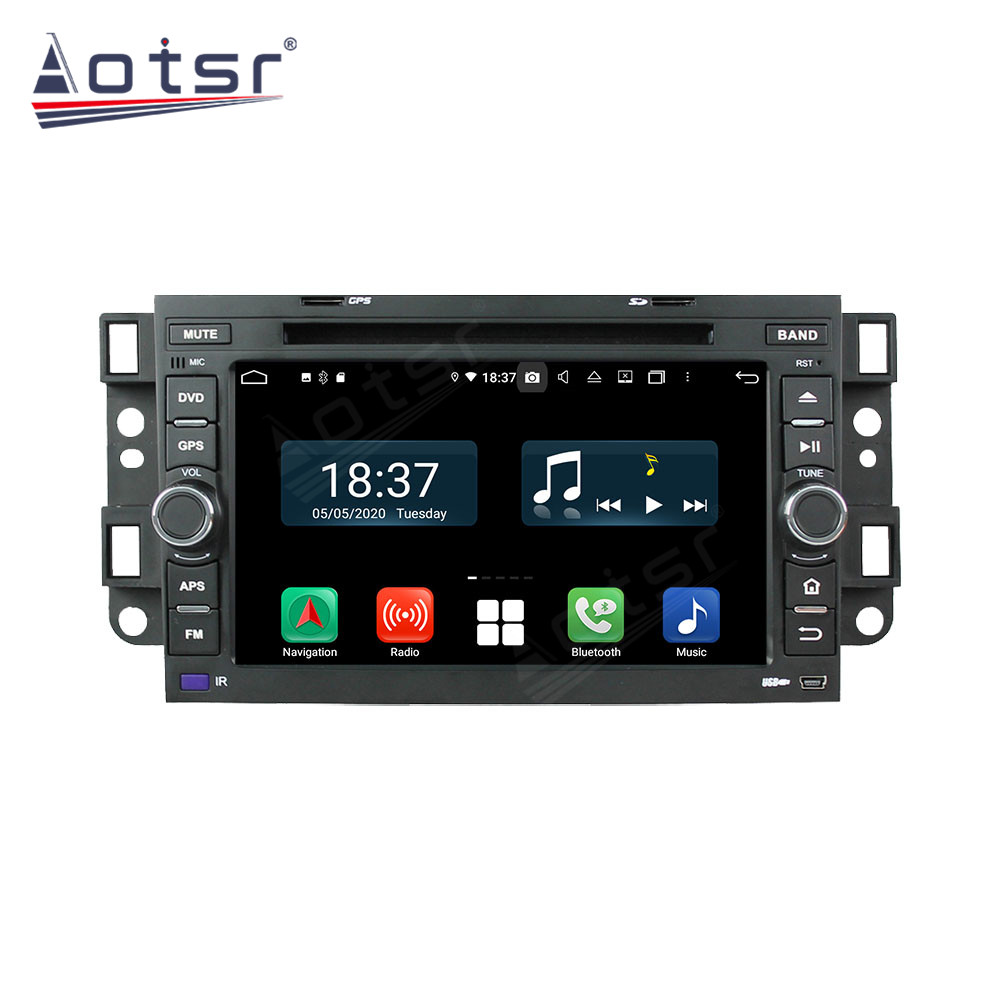 Android 14 For Chevrolet Aveo 2002-2011 Car Radio Wireless Carplay Auto Player 2din Video AHD Multimedia Stereo DVD Player