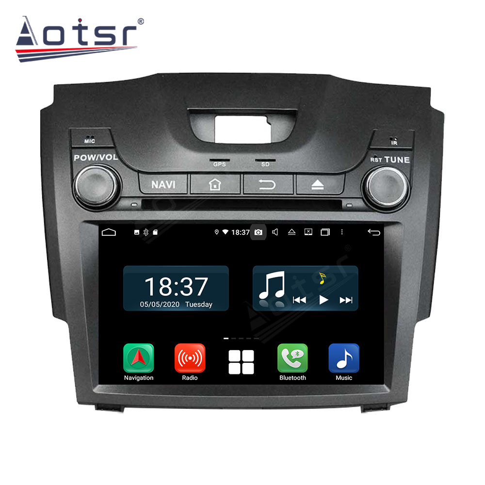 Android 14 For Chevrolet S10 2013 Car Radio Wireless Carplay Auto Player 2din Video AHD Multimedia Stereo DVD Player