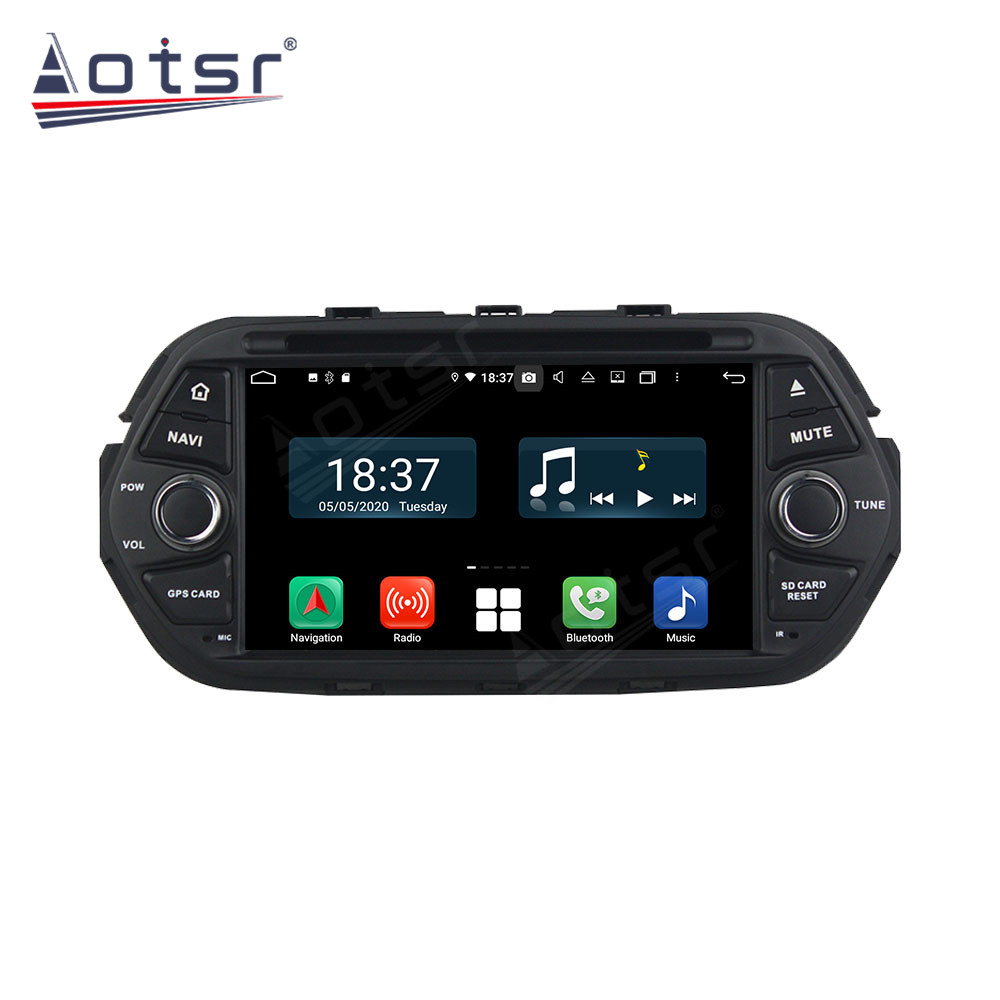 Android 14 For Fiat Egea 2016 Car Radio Wireless Carplay Auto Player 2din Video AHD Multimedia Stereo DVD Player