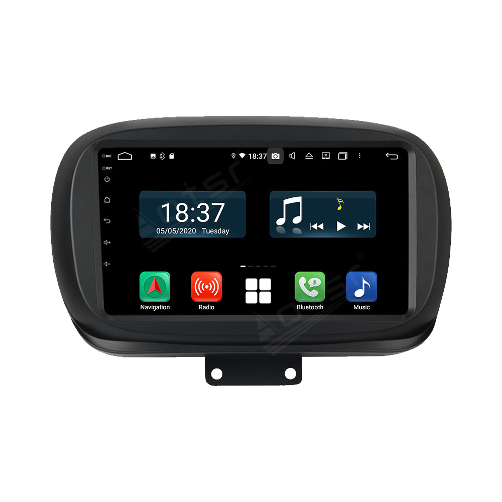 Android 14 For Fiat 500X Car Radio Wireless Carplay Auto Player 2din Video AHD Multimedia Stereo DVD Player