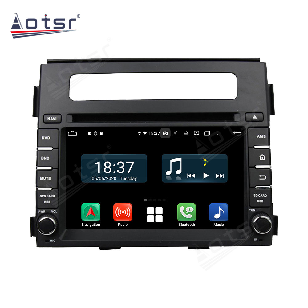 Android 14 For Kia Soul 2012-2013 Car Radio Wireless Carplay Auto Player 2din Video AHD Multimedia Stereo DVD Player