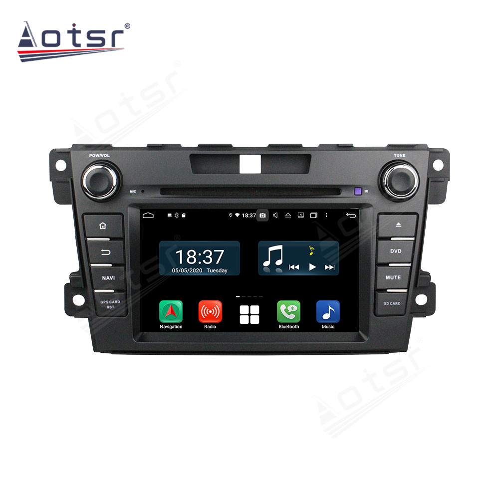 Android 14 For Mazda CX-7 2012-2013 Car Radio Wireless Carplay Auto Player 2din Video AHD Multimedia Stereo DVD Player