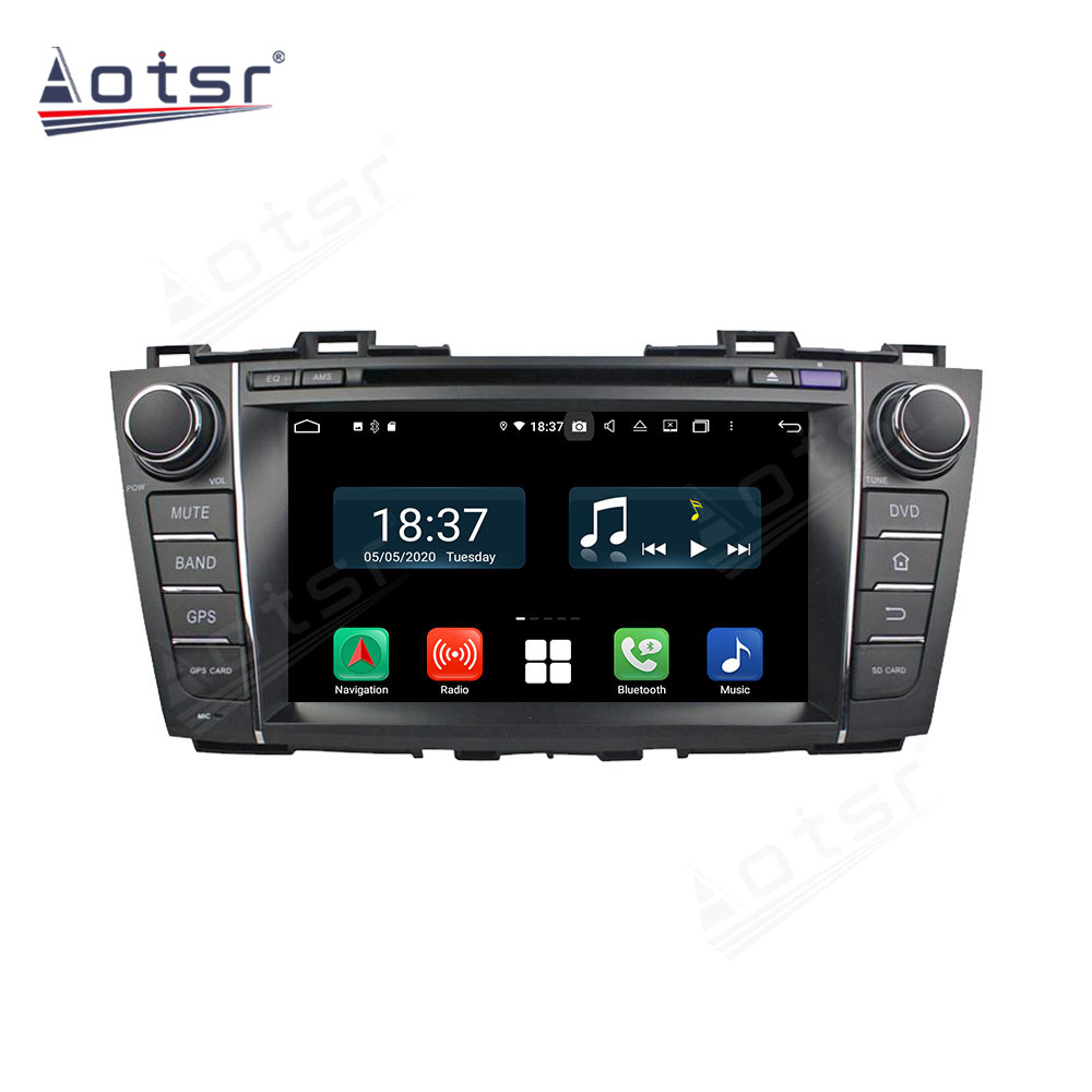 Android 14 For Mazda 5 2009-2012 Car Radio Wireless Carplay Auto Player 2din Video AHD Multimedia Stereo DVD Player