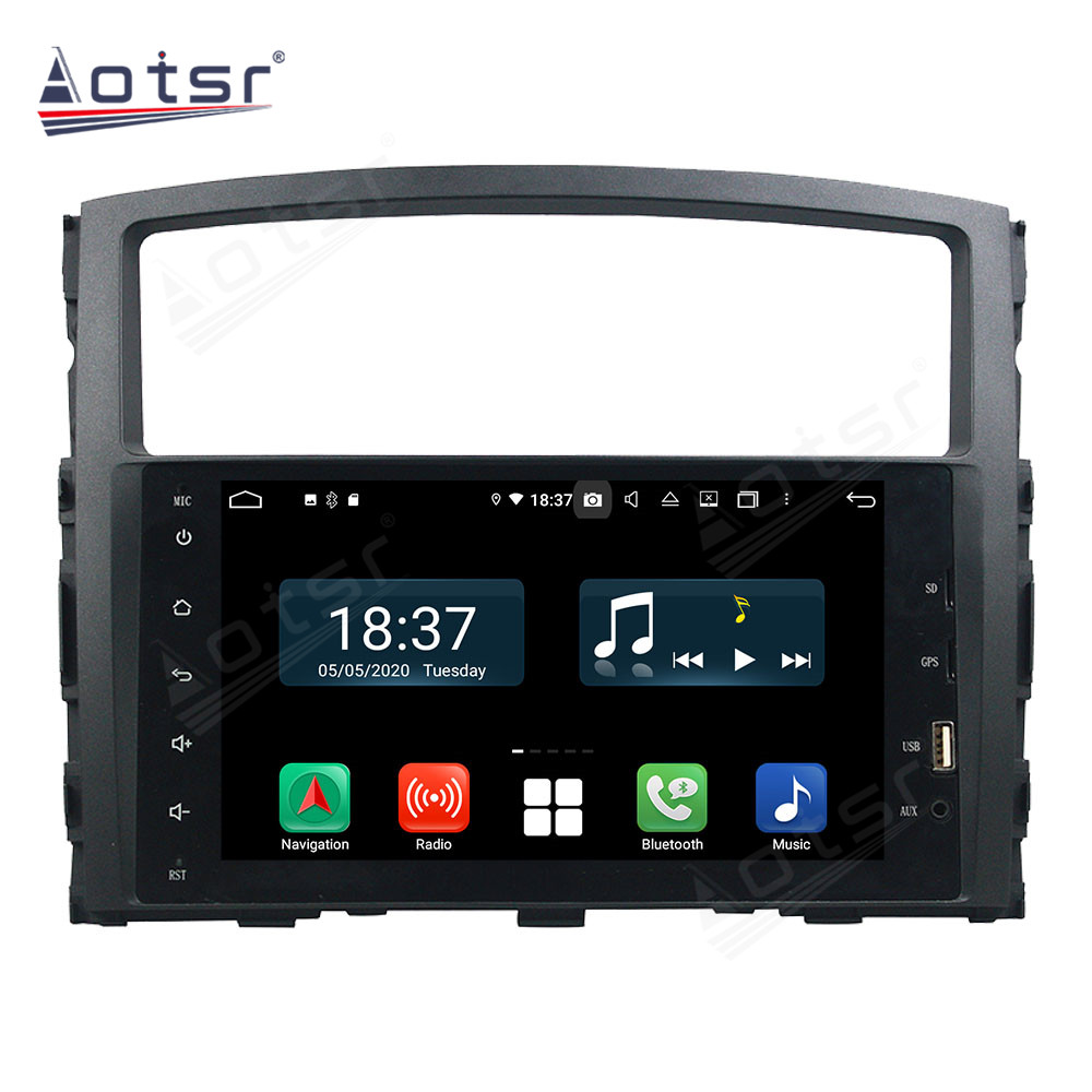 Android 14 For Mitsubishi  Pajero Car Radio Wireless Carplay Auto Player 2din Video AHD Multimedia Stereo DVD Player