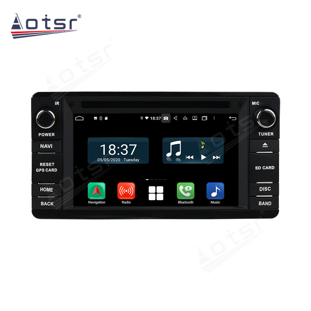 Android 14 For MITSUBISHI OUTLANDER 2014  Car Radio Wireless Carplay Auto Player 2din Video AHD Multimedia Stereo DVD Player