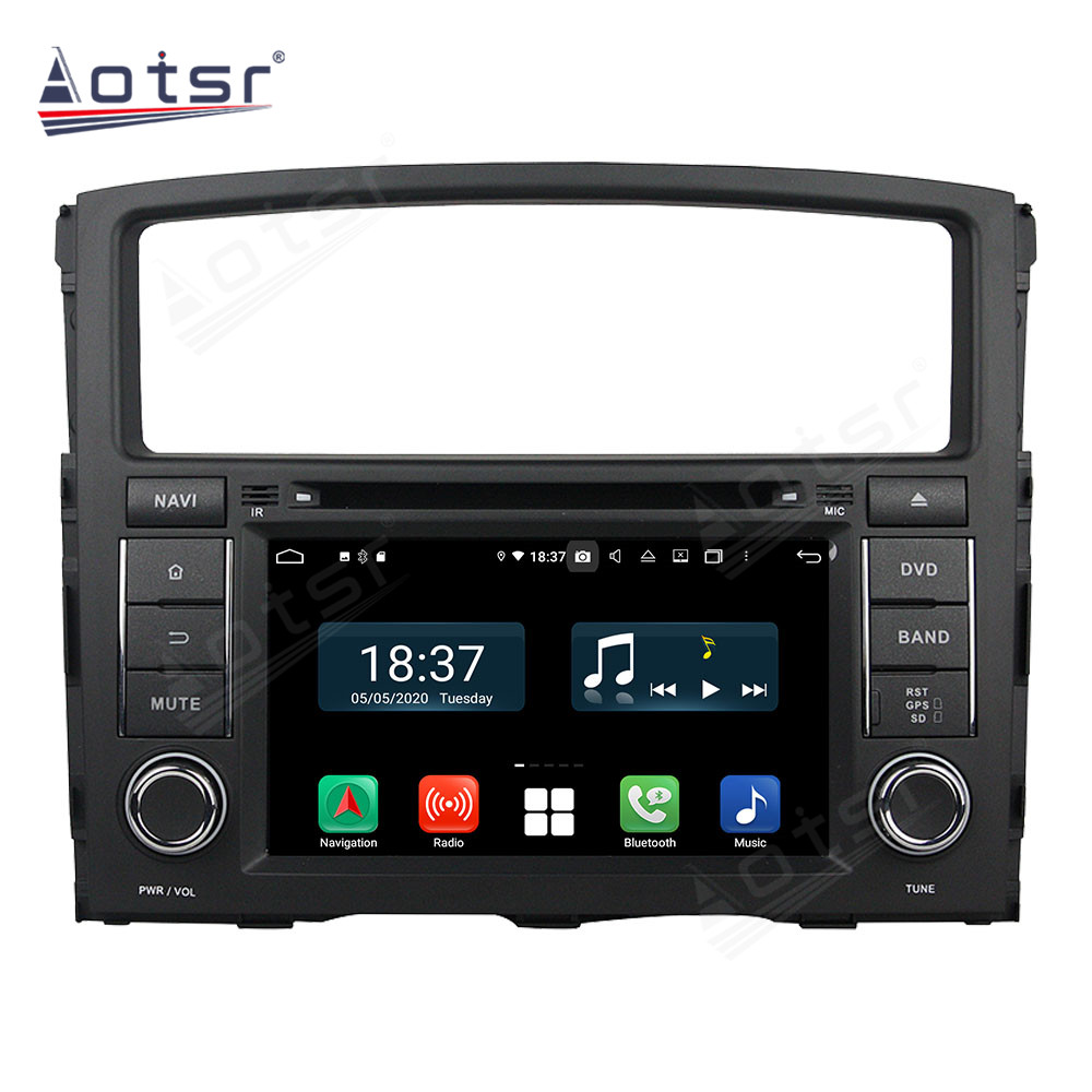 Android 14 For MITSUBISHI PAJERO 2006-2012  Car Radio Wireless Carplay Auto Player 2din Video AHD Multimedia Stereo DVD Player