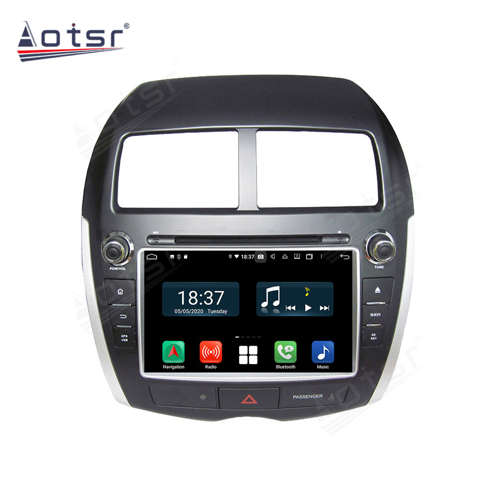 Android 14 For MITSUBISHI ASX 2010-2012  Car Radio Wireless Carplay Auto Player 2din Video AHD Multimedia Stereo DVD Player