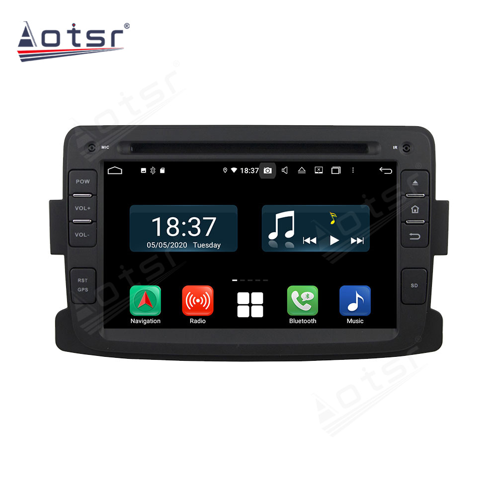Android 14 For RENAULT DUSTER 2014-2016  Car Radio Wireless Carplay Auto Player 2din Video AHD Multimedia Stereo DVD Player