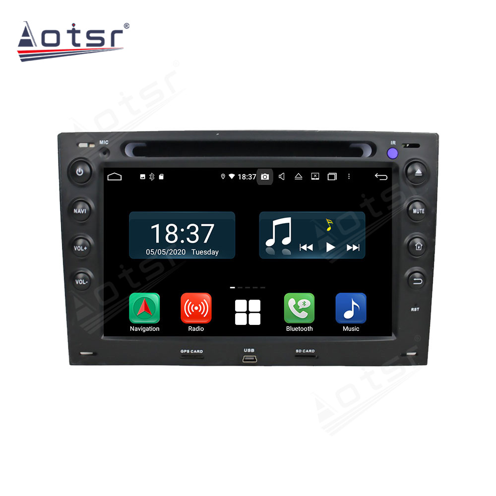 Android 14 For Renault megane Car Radio Wireless Carplay Auto Player 2din Video AHD Multimedia Stereo DVD Player