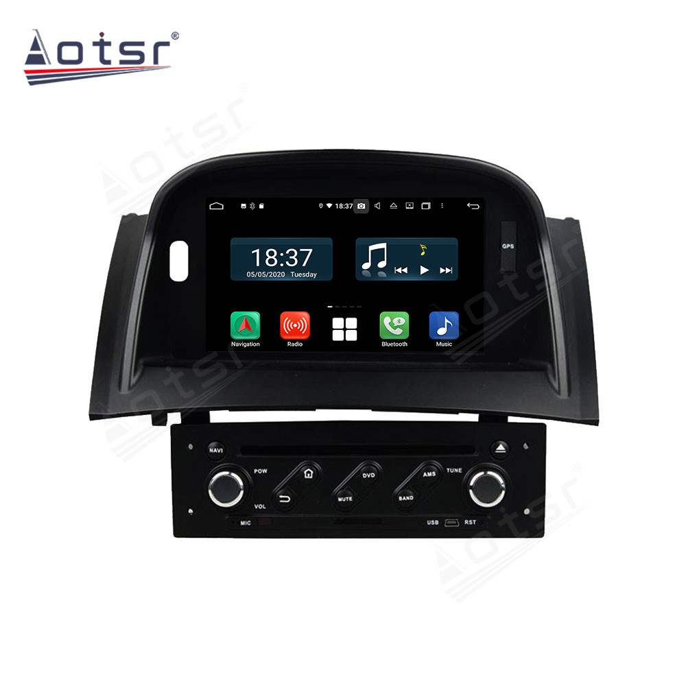 Android 14 For Renault megane 2 Car Radio Wireless Carplay Auto Player 2din Video AHD Multimedia Stereo DVD Player