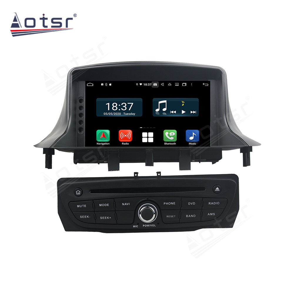 Android 14 For Renault megane 3 Car Radio Wireless Carplay Auto Player 2din Video AHD Multimedia Stereo DVD Player