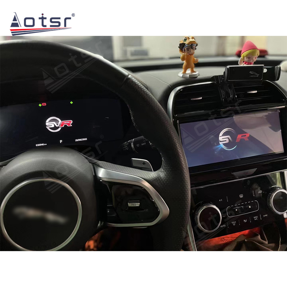 Digital Virtual Cockpit Cluster For Jaguar XE 2013-2020 Dashboard Panel Speed Meter Screen Head unit Instrument Panel