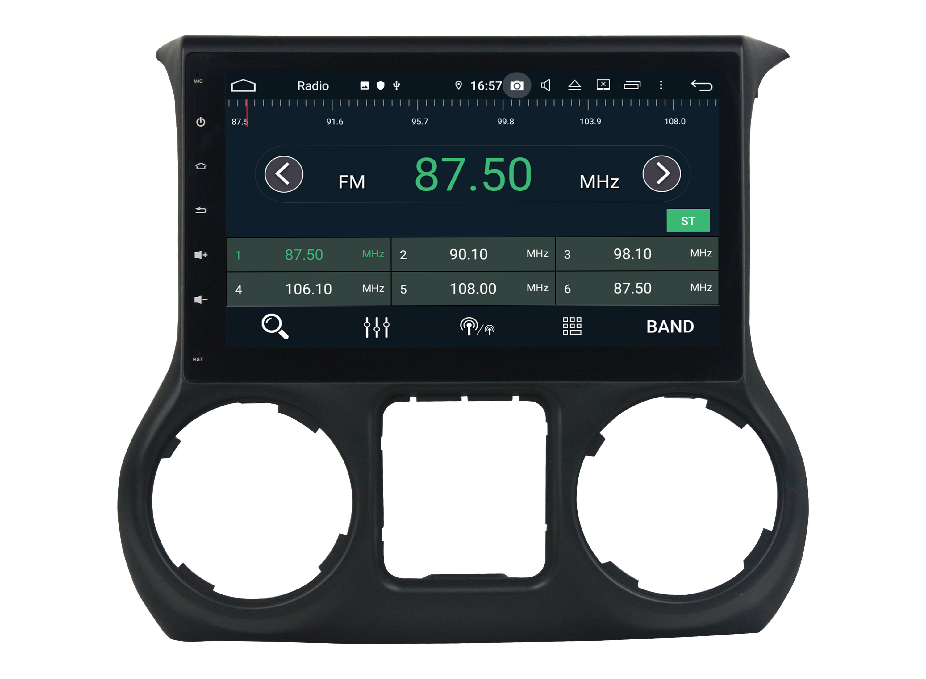 Android 14 For Jeep Wrangler Car Radio Wireless Carplay Auto Player 2din Video AHD Multimedia Stereo DVD Player