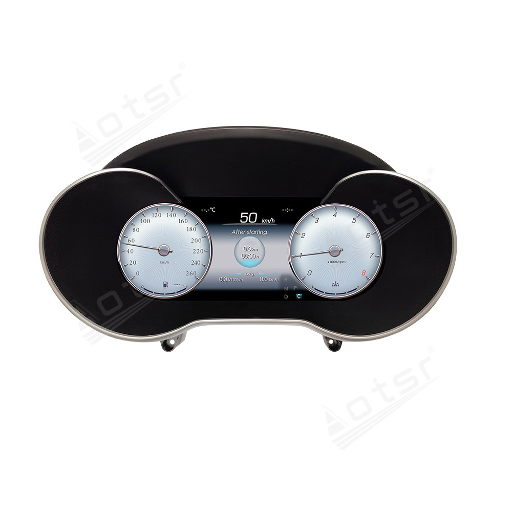 2 Din Dashboard Digital Cluster For Mercedes Benz C Class W205 2015-2018 Meter Screen Auto LCD Speedometer Display Head Unit