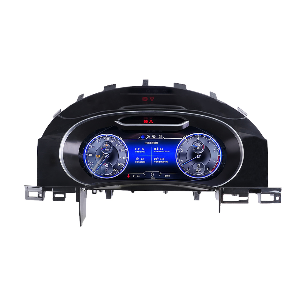 Car Digital Cluster Dashboard Virtual Cockpit LCD Instrument For Volkswagen Touareg 2003 2004 2005 2006 2007 2008 2009 2010 Speed Meter Screen Multilanguage