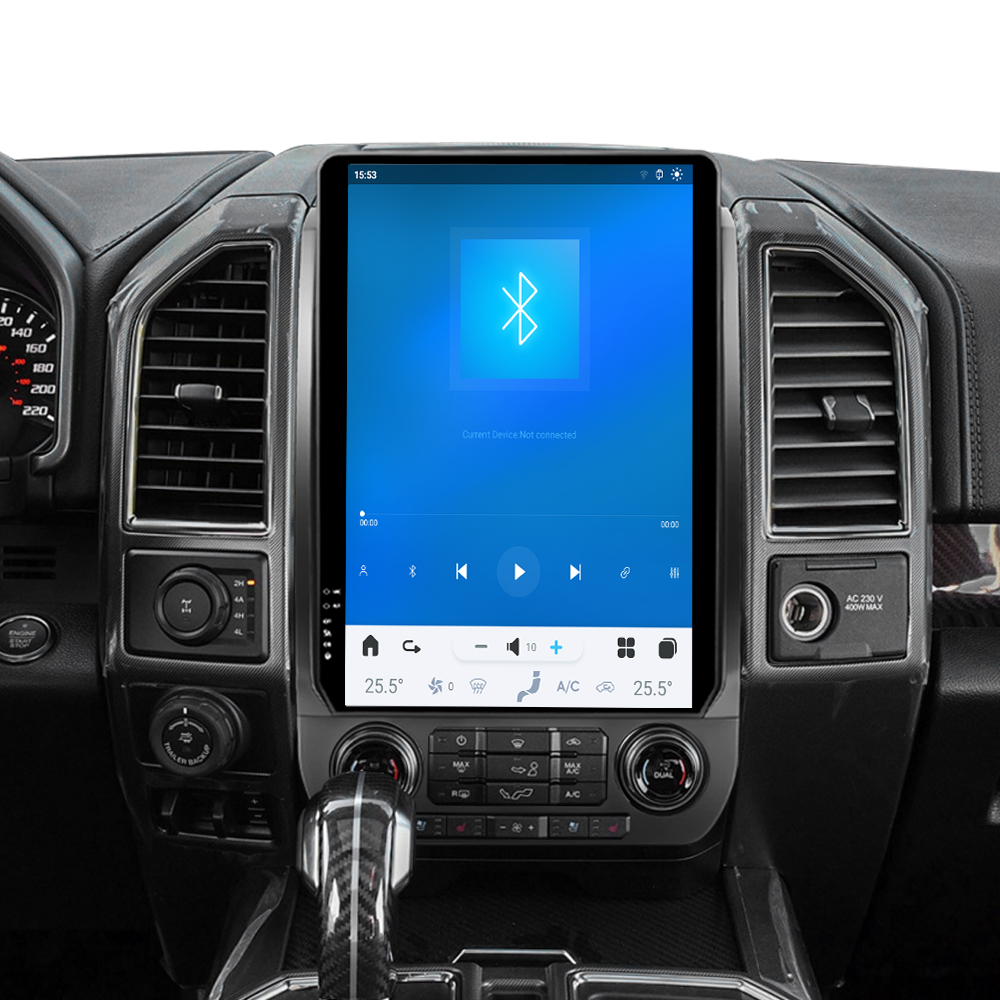 14.4 Inch Android 8+128GB For Ford F150 F250 2015-2021 Tesla Style Car GPS Navigation Multimedia Player Radio Tape Headunit HD