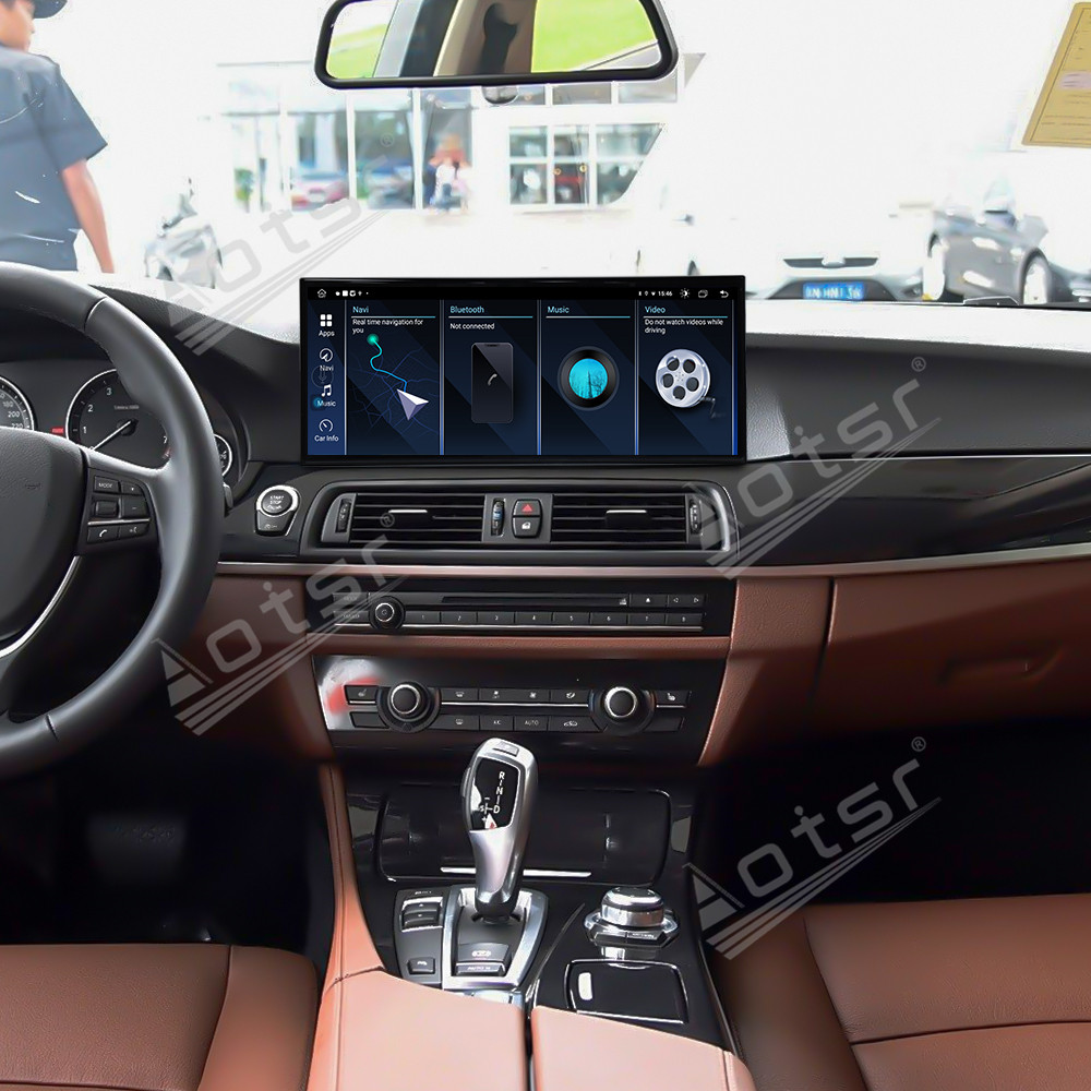 Aotsr 15.8 inch Android 14 Car Radio for BMW 5 Series G30 2017-2018 Wirless Carplay GPS Navigation Screen Upgrade Multimedia Player