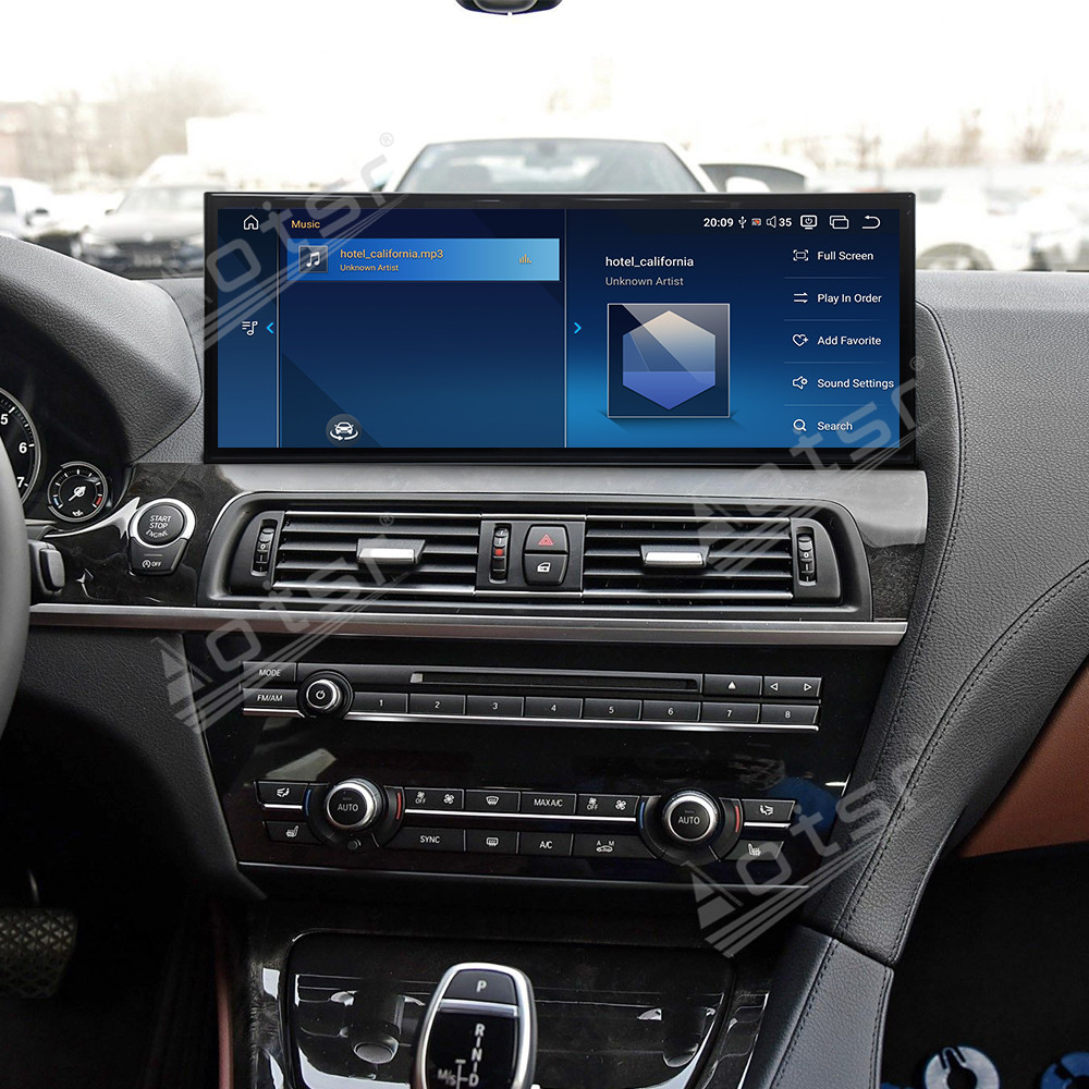 Aotsr 15.8 inch Android 14 Car Radio for BMW 6 Series F06/F12 2013-2017 NBT Wirless Carplay GPS Navigation Screen Upgrade Multimedia Player