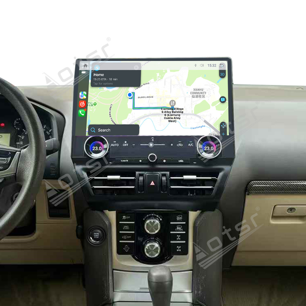 Aotsr for Toyota Prado LC150 2010-2021 16.8" Super Big Screen Android 13 Car Radio Carplay GPS Video Player Multimedia DSP Head Unit