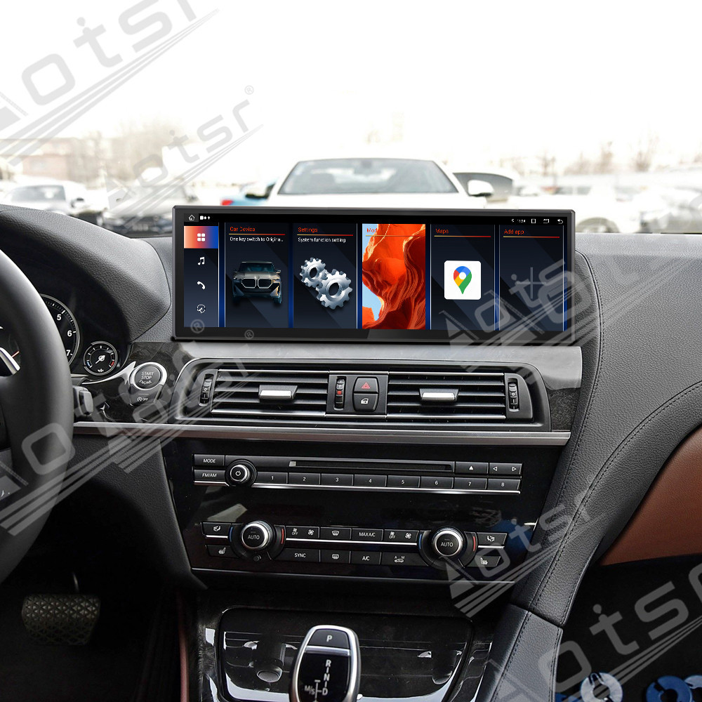 Aotsr 14.9" Car Radio Multimedia Head Unit Touch Screen Android 13.0 for BMW 6 Series F06 2009-2017 GPS Navigator Car Stereo Carplay