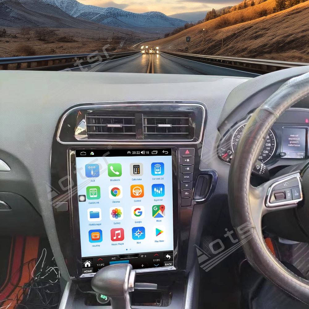 Aotsr  For Audi Q5 2010-2018 Android 14 Carplay 12.1 inch Car Radio Stereo Automotive Multimedia Stereo Player GPS Navigation Head Unit