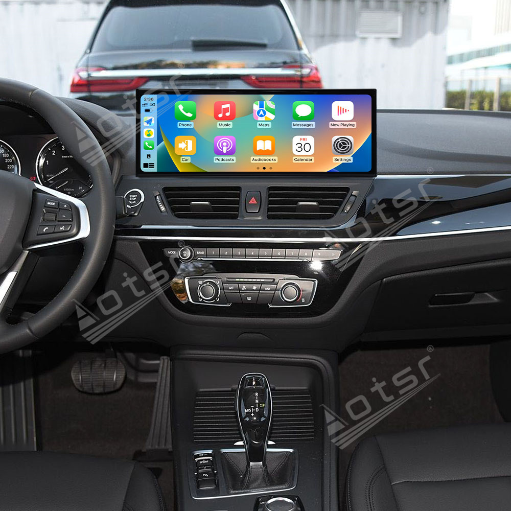 Aotsr 15.8 inch Android 14 Car Radio for BMW 1 Series 2013-2020 Wirless Carplay GPS Navigation Screen Upgrade Multimedia Player Android Auto (NBT Sedan version F52 F20）