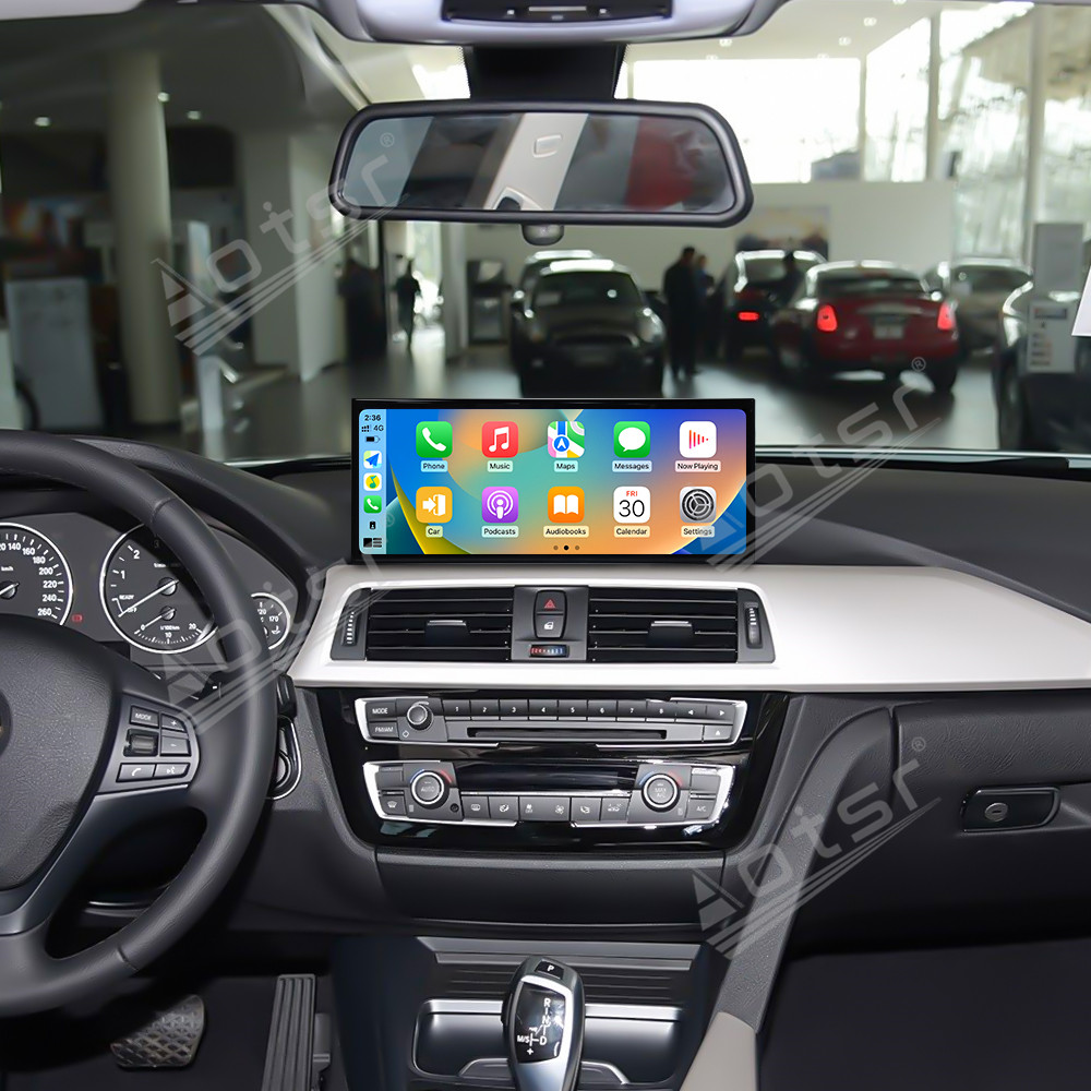 Aotsr 15.8 inch Android 14 Car Radio for BMW 3 Series F30/F31 2013-2017 NBT Wirless Carplay GPS Navigation Screen Upgrade Multimedia Player