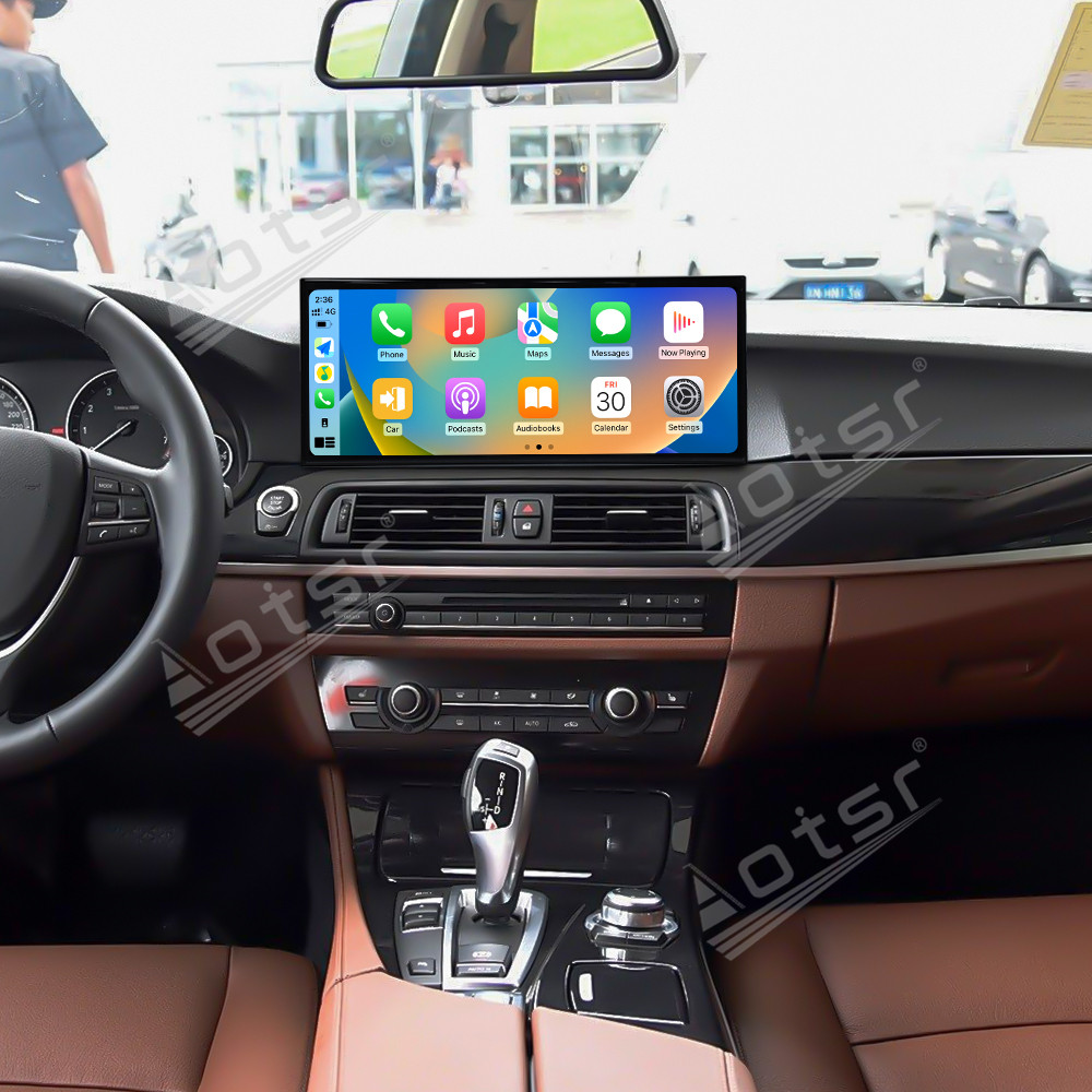 Aotsr 15.8 inch Android 14 Car Radio for BMW 5 Series G30 2017-2018 Wirless Carplay GPS Navigation Screen Upgrade Multimedia Player