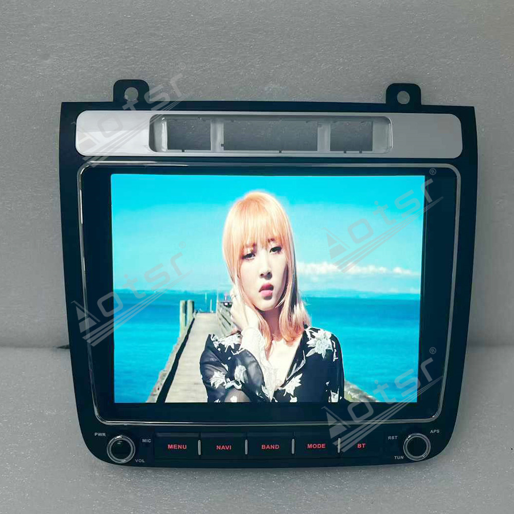 Aotsr 8.4 inch Car Radio Android 14 For Volkswagen Touareg 2011-2018 Navigation Audio DSP Stereo GPS Bluetooth Wireless Carplay 2 DIN WIFI