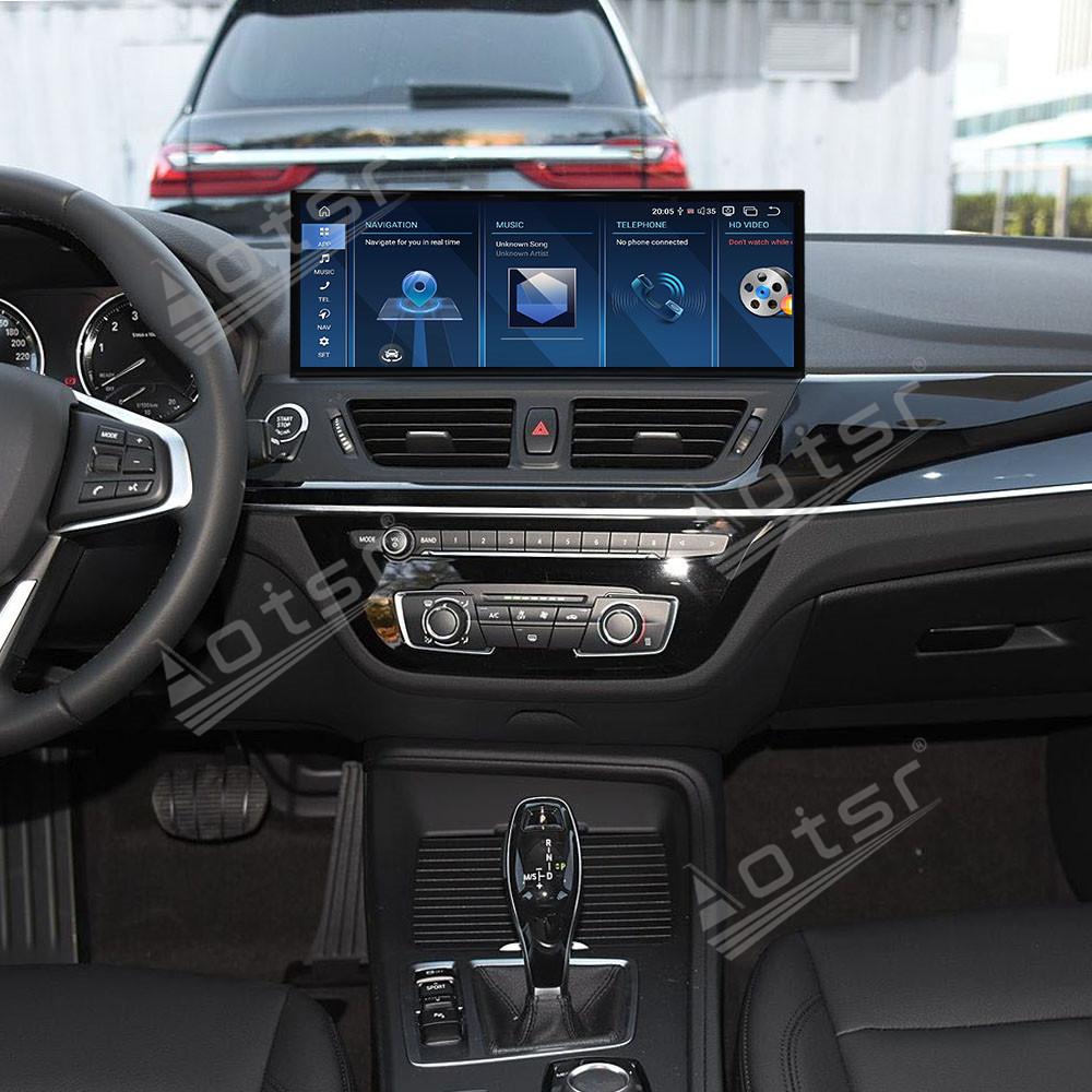 Aotsr 15.8 inch Android 14 Car Radio for BMW 1 Series 2013-2020 Wirless Carplay GPS Navigation Screen Upgrade Multimedia Player Android Auto (NBT Sedan version F52 F20）