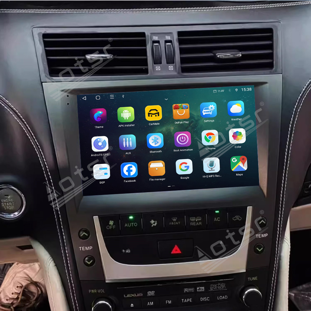 2025 Best Seller 9 inch Car Radio Stereo Receiver For Lexus GS 2005-2011 Android 13 Carplay Multimedia Screen GPS Navigation Head Unit