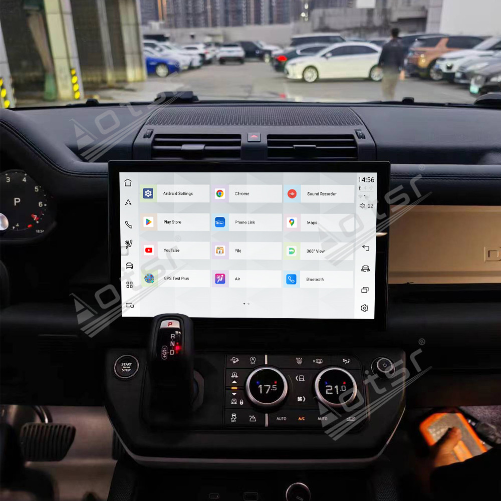 Aotsr Curved Screen 13.3" For Land Rover Defender 2018-2023 Android Carplay Car Radio Automotive Multimedia Player GPS Navi Head Unit