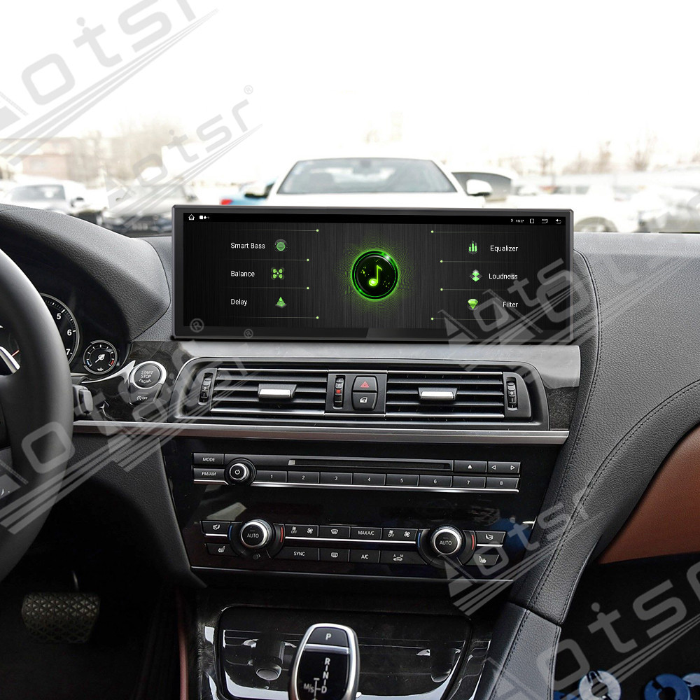 Aotsr 14.9" Car Radio Multimedia Head Unit Touch Screen Android 13.0 for BMW 6 Series F06 2009-2017 GPS Navigator Car Stereo Carplay