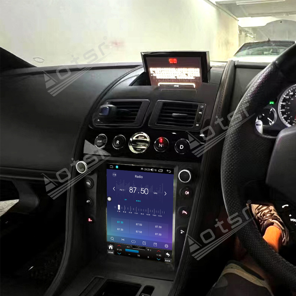 Aotsr AI Voice Multimedia Stereo Androi For Aston Martin 2005-2015 GPS Navigation Car Radio Carplay Smart Touch Mirror Link Head Unit