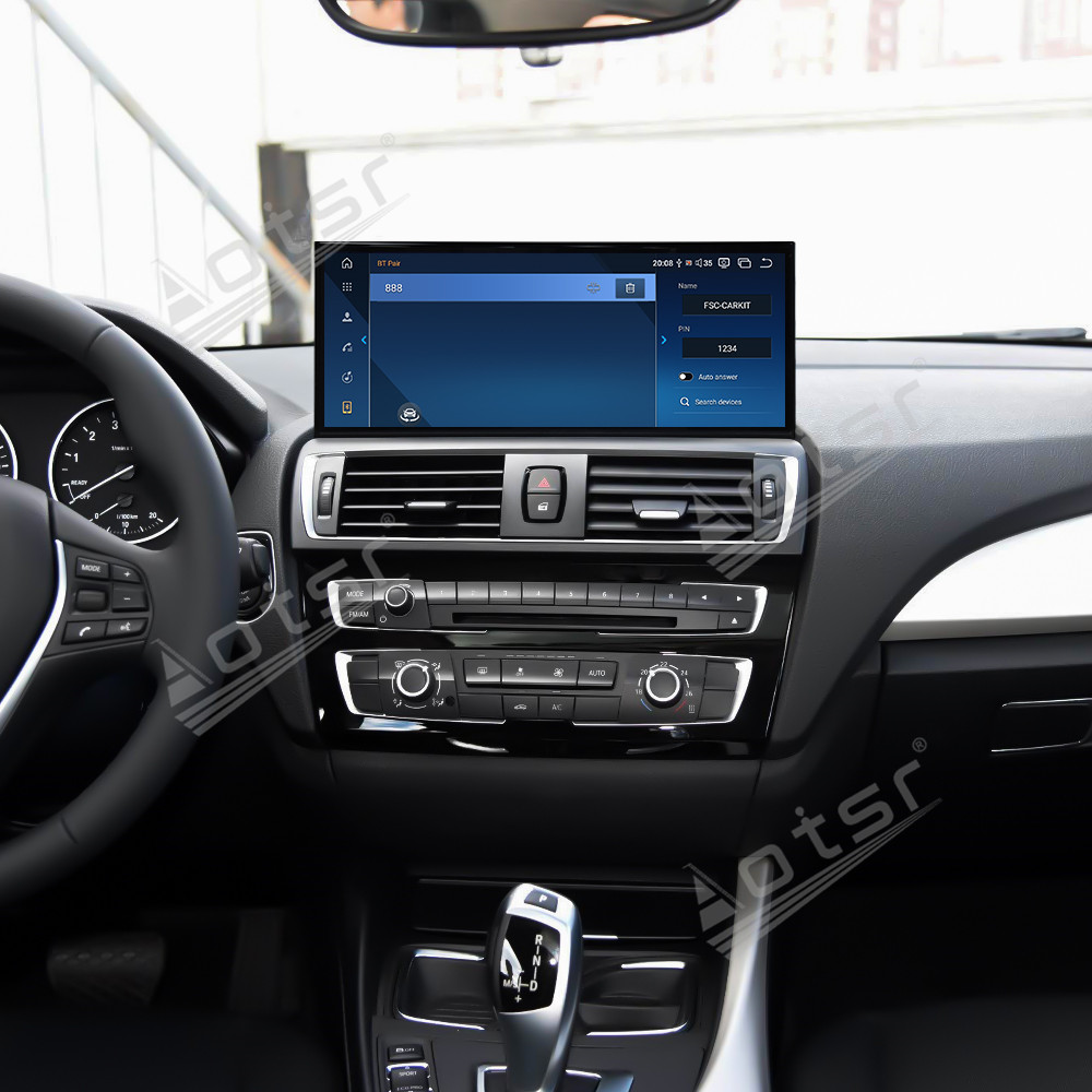 Aotsr 15.8inch Android 14 Car Radio for BMW 1 Series 2014-2016 Wirless Carplay GPS Navigation Screen Upgrade Multimedia Player Android Auto (NBT Two door version）