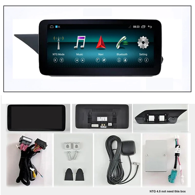 Car radio Digital cluster for Mecerdes Benz C W204 2007-2014 Android Radio Multimedia Video Head Unit Car GPS Navigation Screen